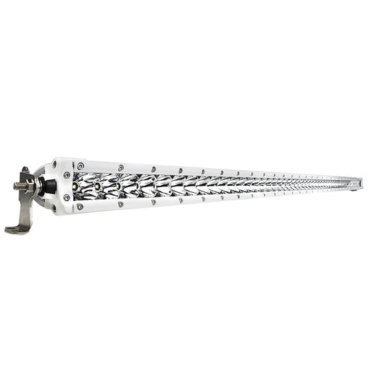 Black Oak Pro Series 3.0 Single Row 50" LED Light Bar - Combo Optics - White Housing